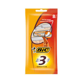 disposable razors Bic x 8